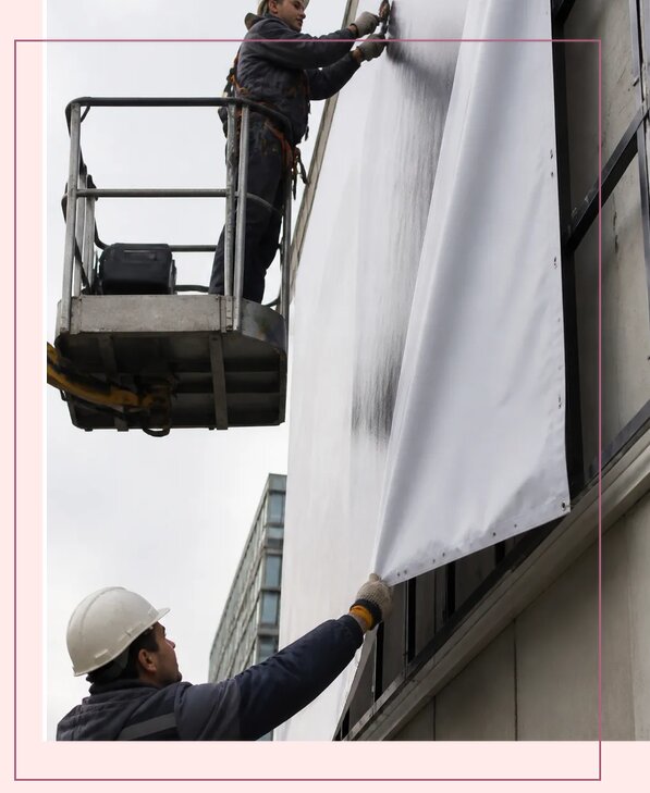 Изготовление баннеров для наружной рекламы в Сарове